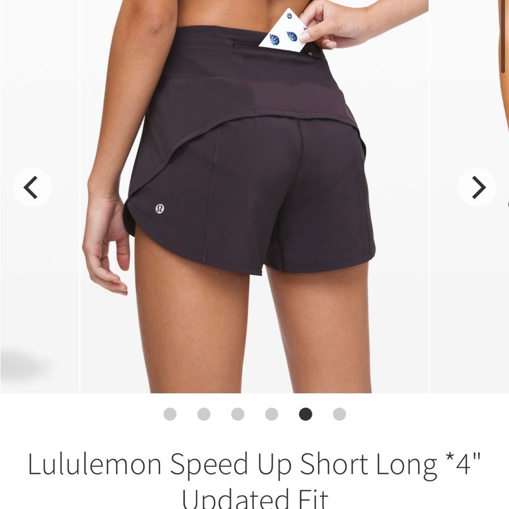 Lululemon Speed Up Short Size 2 - image 3